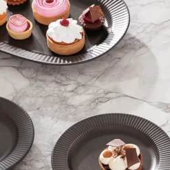 Legio Nova serveringsfat 37x25 cm svart