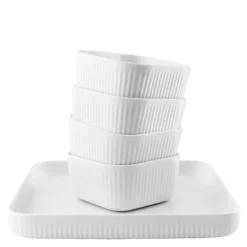 Legio Nova tapassett 4 skåler + fat