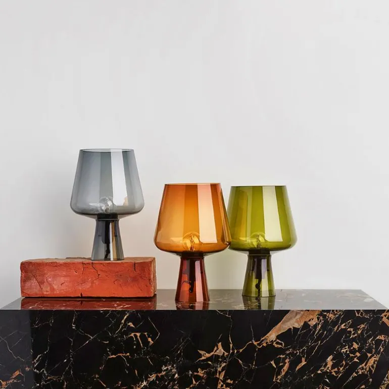 Leimu lampe 24x16,5 cm mosegrønn