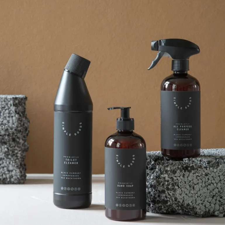 Lemongrass håndsåpe 450 ml pumpeflaske svart