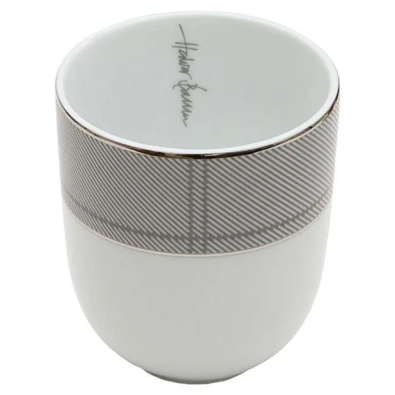 Lerk krus 33 cl lys tweed