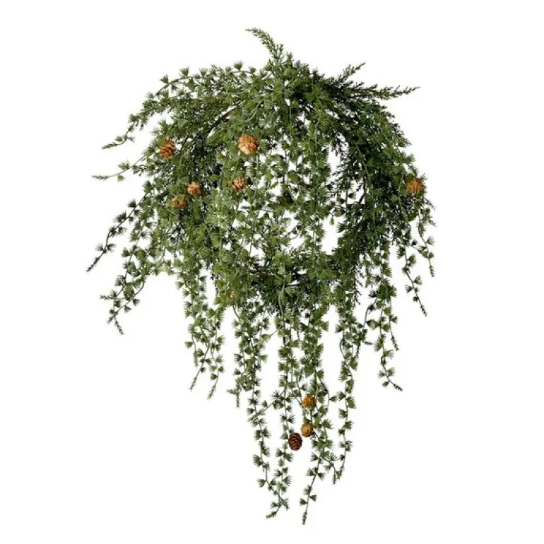 Lerkekrans 45 cm grønn