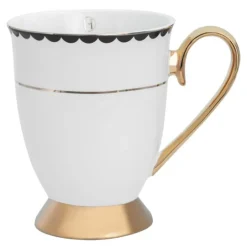 Lignano Sabbiadoro kopp 28 cl hvit/gull