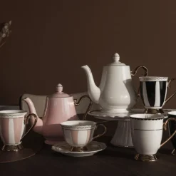 Lignano Sabbiadoro kopp 28 cl hvit/gull