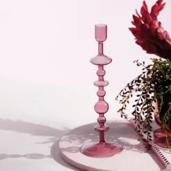 Like Home lysestake 27 cm grape