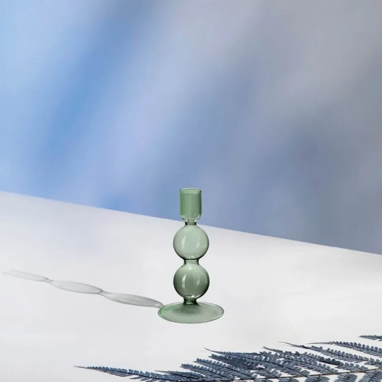 Like Home lysestake 13,5 cm sage