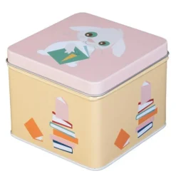 Lille kanin matboks 8x10 cm gul