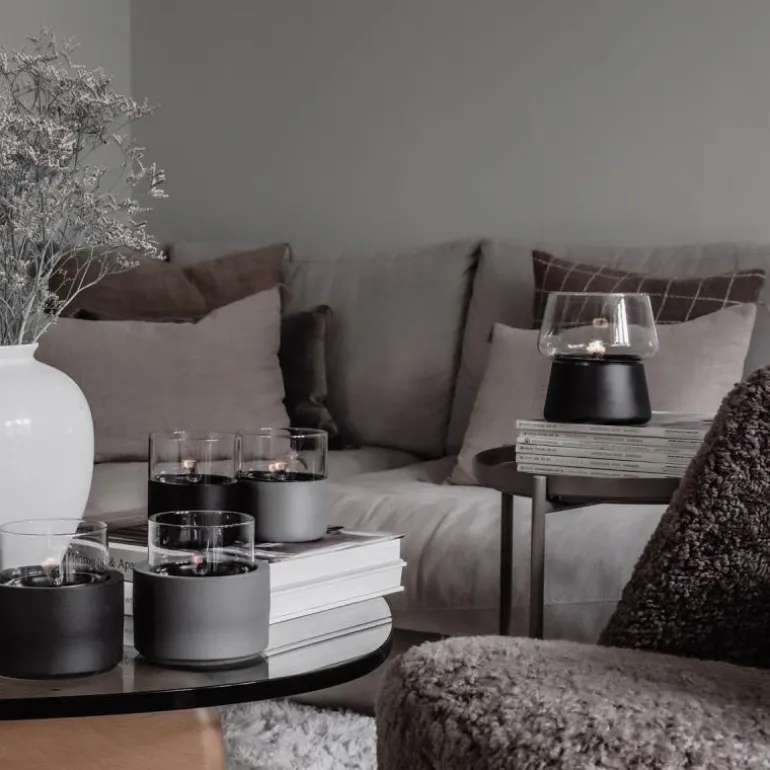 Lilly lykt 12 cm 0,3L svart