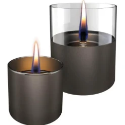 Lilly lykt 2 stk gun metal