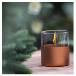 Lilly lys 10 cm kobber