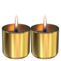 Lilly lyslykt 8 2 stk 0,15L gull