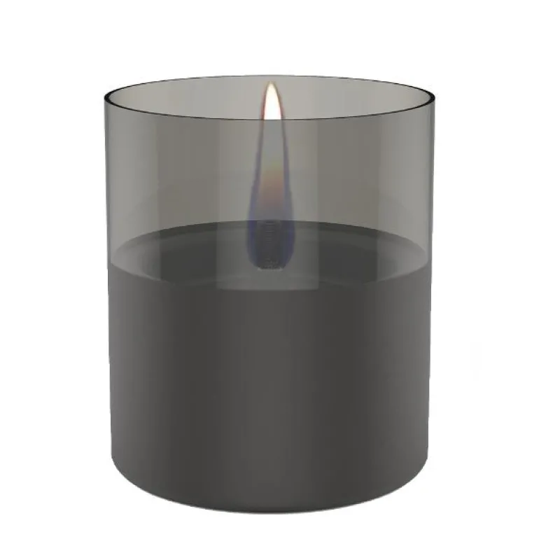 Lilly lyslykt 0,25L svart/smoke