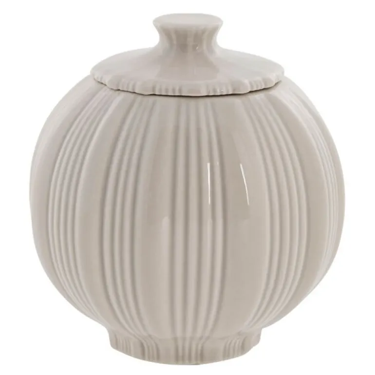 Lily krukke 11 cm brun sand