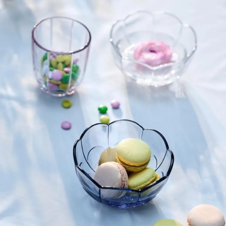 Lily skål 13 cm 2 stk blue iris