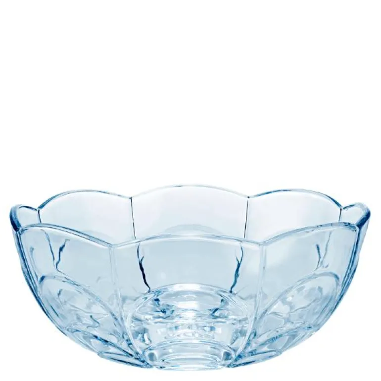 Lily skål 23 cm blue iris