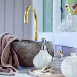 Lily tannbørsteholder 10,6 cm hvit