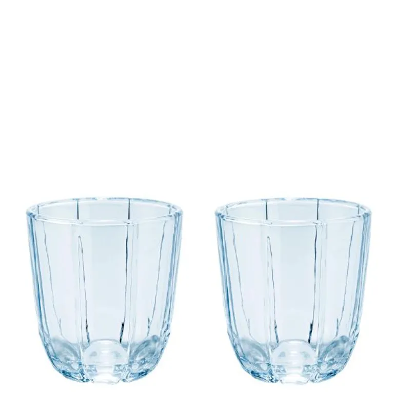 Lily vannglass 32 cl 2 stk blue iris
