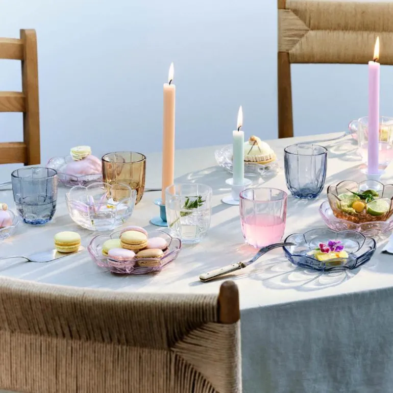 Lily vannglass 32 cl 2 stk blue iris