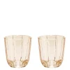 Lily vannglass 32 cl 2 stk toffee rose