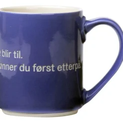 Lindgren krus "pell finner du ikke på" 35 cl blå