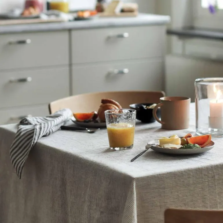 Linduk 175x175 cm pinstripe