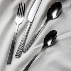 Line bestikksett 24 deler blank