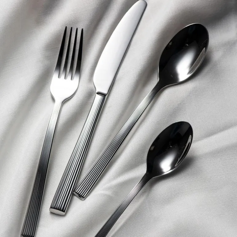 Line skje 21 cm blank