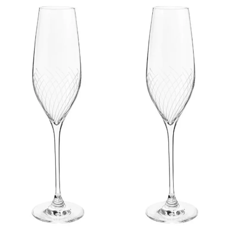 Lines champagneglass 29 cl 2 stk