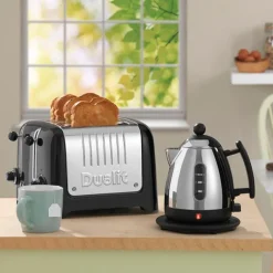 Lite brødrister 4 skiver svart