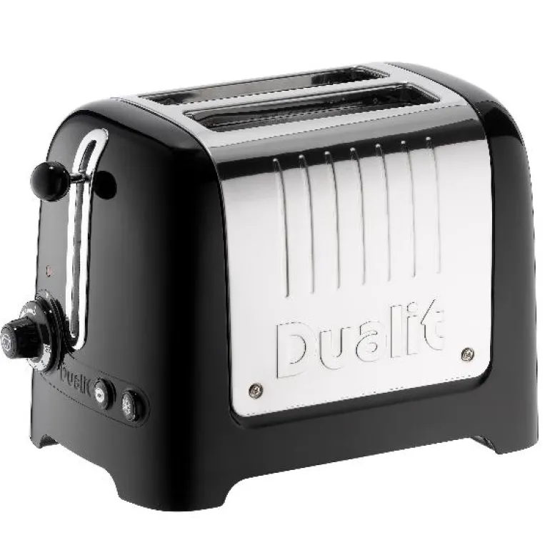 Lite brødrister 2 skiver svart