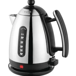 Lite vannkoker 1,5L svart/sølv