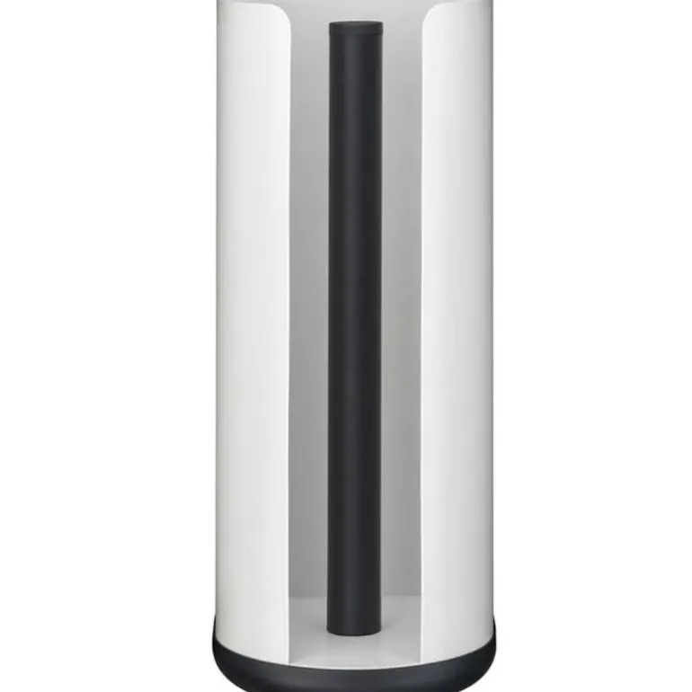 Loft toalettrull/kjøkkenrullholder 13,5x13x32 cm hvit