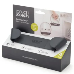 Lokk oppheng 4 deler grå