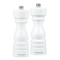 London salt- og pepperkvern 18 cm 2 stk hvit