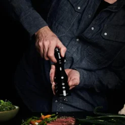 London salt- og pepperkvern 18 cm 2 stk svart