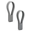 Loop håndklestropp magnet 2 stk grey