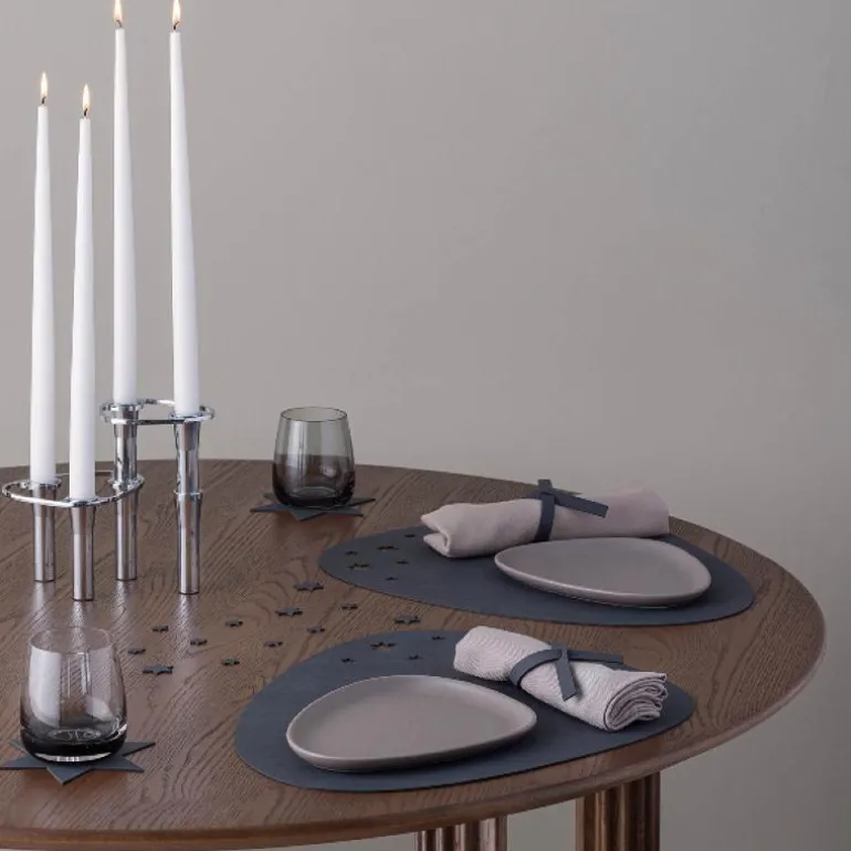 Loop Nupo serviettring 4 stk antrasitt