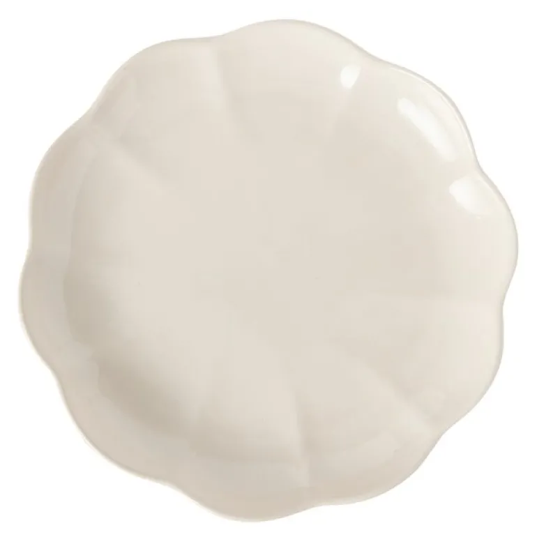 Lotus asjett 22 cm krem