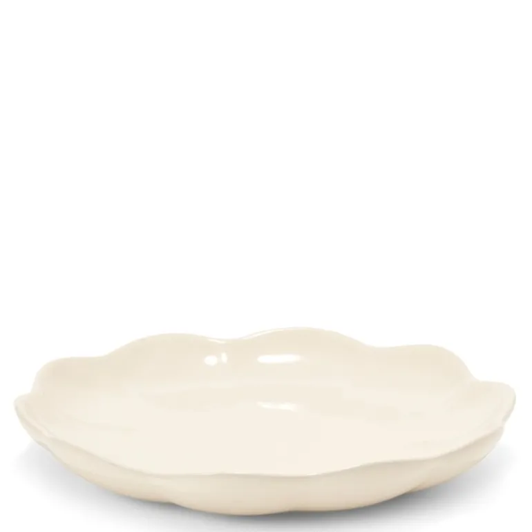 Lotus asjett 22 cm krem