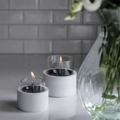 Lotus bordlykt 12 0,25L hvit