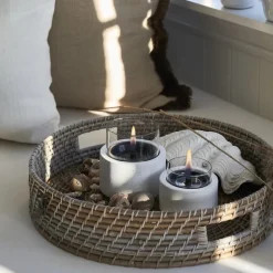 Lotus bordlykt 12 0,25L hvit