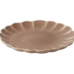 Lotus tallerken 27 cm brun