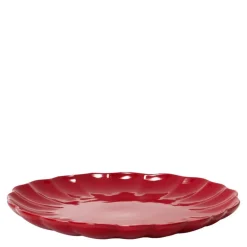 Lotus tallerken 27 cm rød