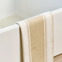 Love Colour stripet kjøkkenhåndkle 70x45 cm greige