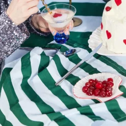 Love kjøkkenhåndkle 50x70 cm 2 stk grønn/lyseblå