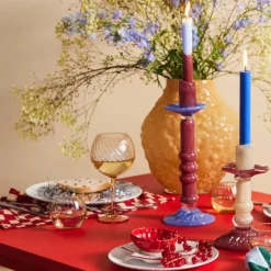 Love kjøkkenhåndkle 50x70 cm 2 stk rød/sand