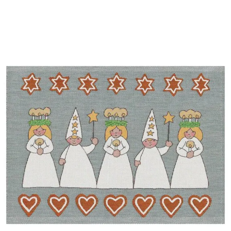 Luciamorgen bordbrikke 35x48 cm