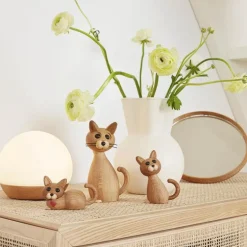 Lucky trefigur katt 15,9 cm