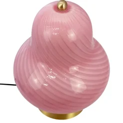 Lucy bordlampe 21,5 cm lyserød