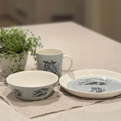 Ludvig bolle 14 cm Ludvig i snøføyka blå